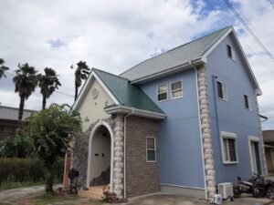 新居浜市U様邸 外壁塗装・屋根塗装工事 付帯部塗装