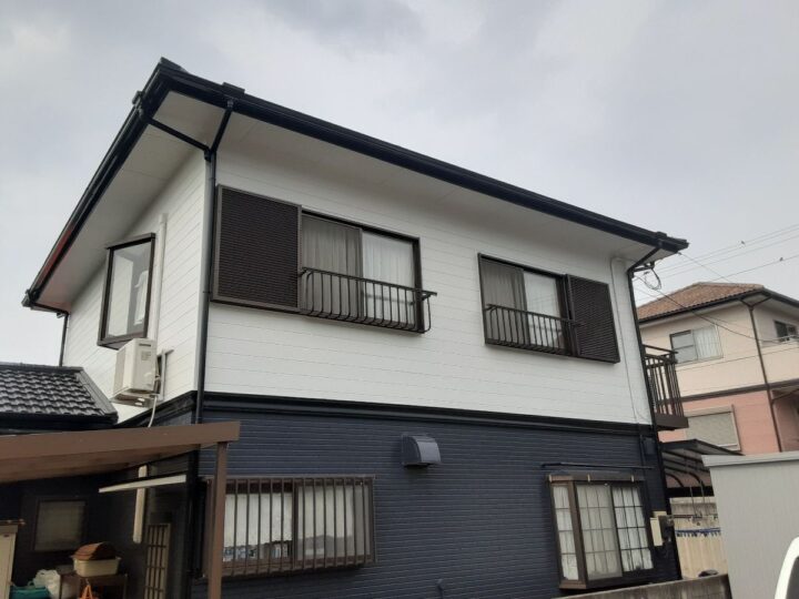 愛媛県新居浜市 W様邸　屋根塗装・外壁塗装工事 施行事例