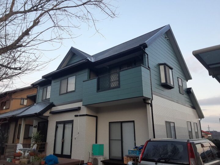愛媛県新居浜市 K様邸　外壁塗装屋根塗装工事 施行事例