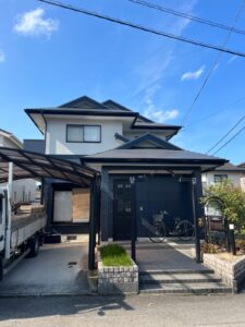愛媛県新居浜市 N様邸　屋根塗装外壁塗装工事 施行事例