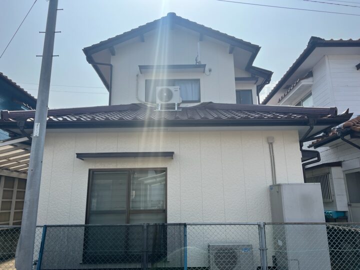 愛媛県新居浜市 H様邸　外壁塗装屋根塗装工事 施行事例