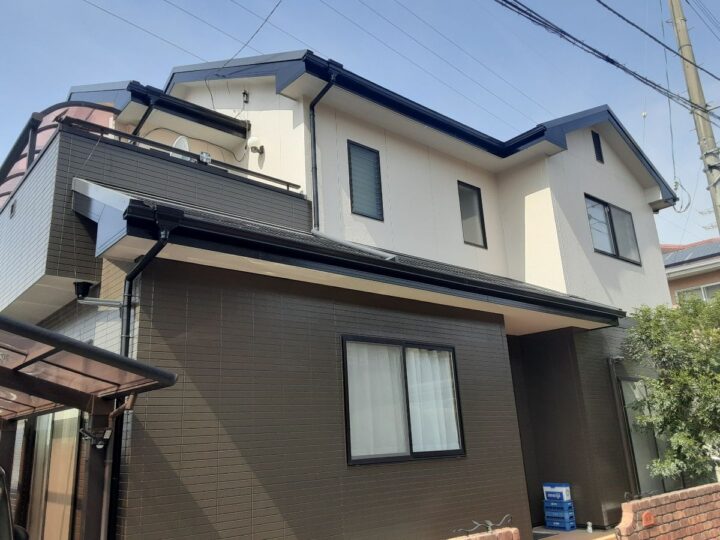 愛媛県新居浜市 I様邸　外壁塗装屋根塗装工事 施行事例