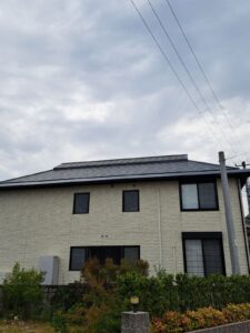 愛媛県西条市K様邸　屋根塗装工事 施工事例