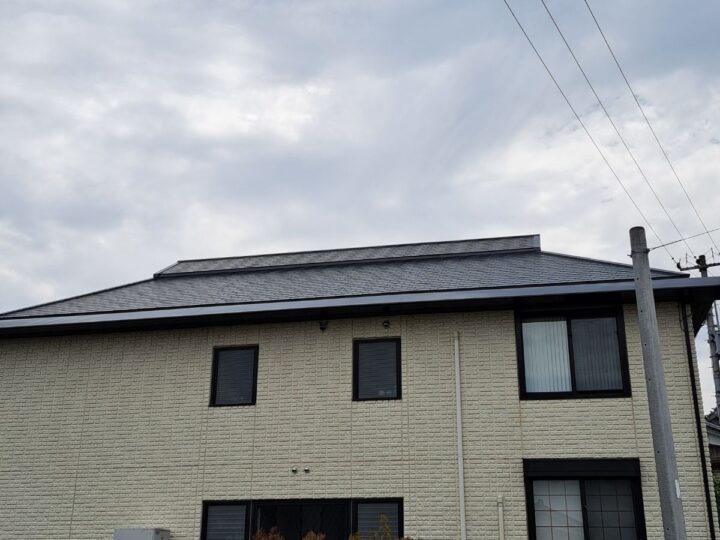 愛媛県西条市K様邸 屋根塗装工事 施工事例