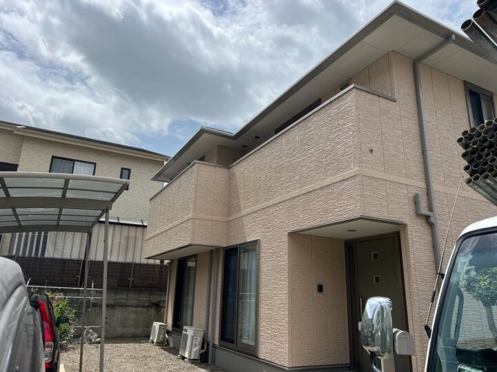 愛媛県西条市K様邸　屋根塗装工事 施工事例