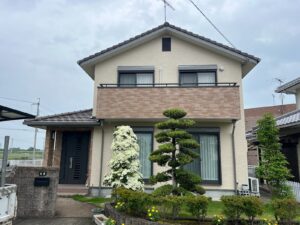 愛媛県西条市K様邸　外壁塗装工事 施工事例