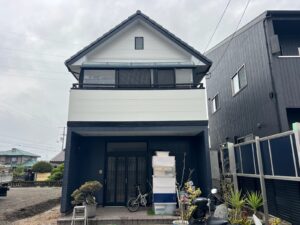 愛媛県新居浜市K様邸　外壁屋根塗装工事 施工事例