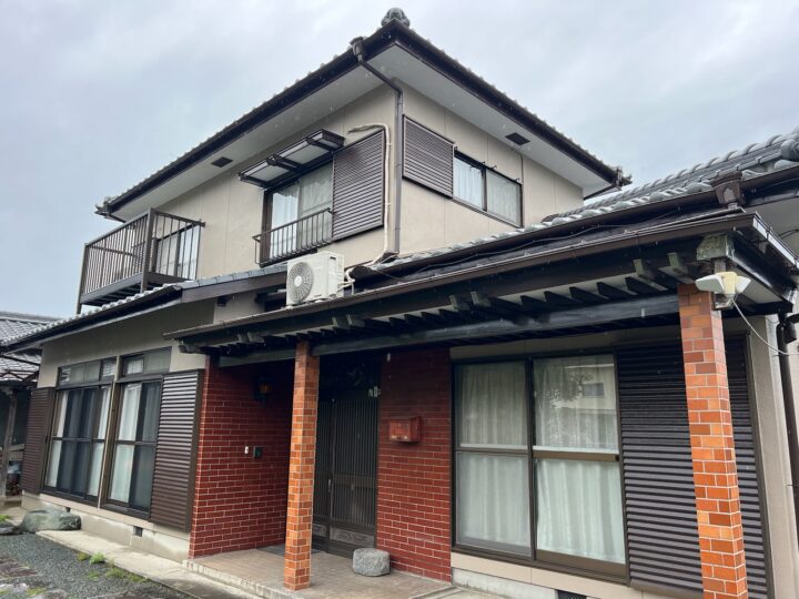 愛媛県新居浜市K様邸　外壁塗装工事 施工事例